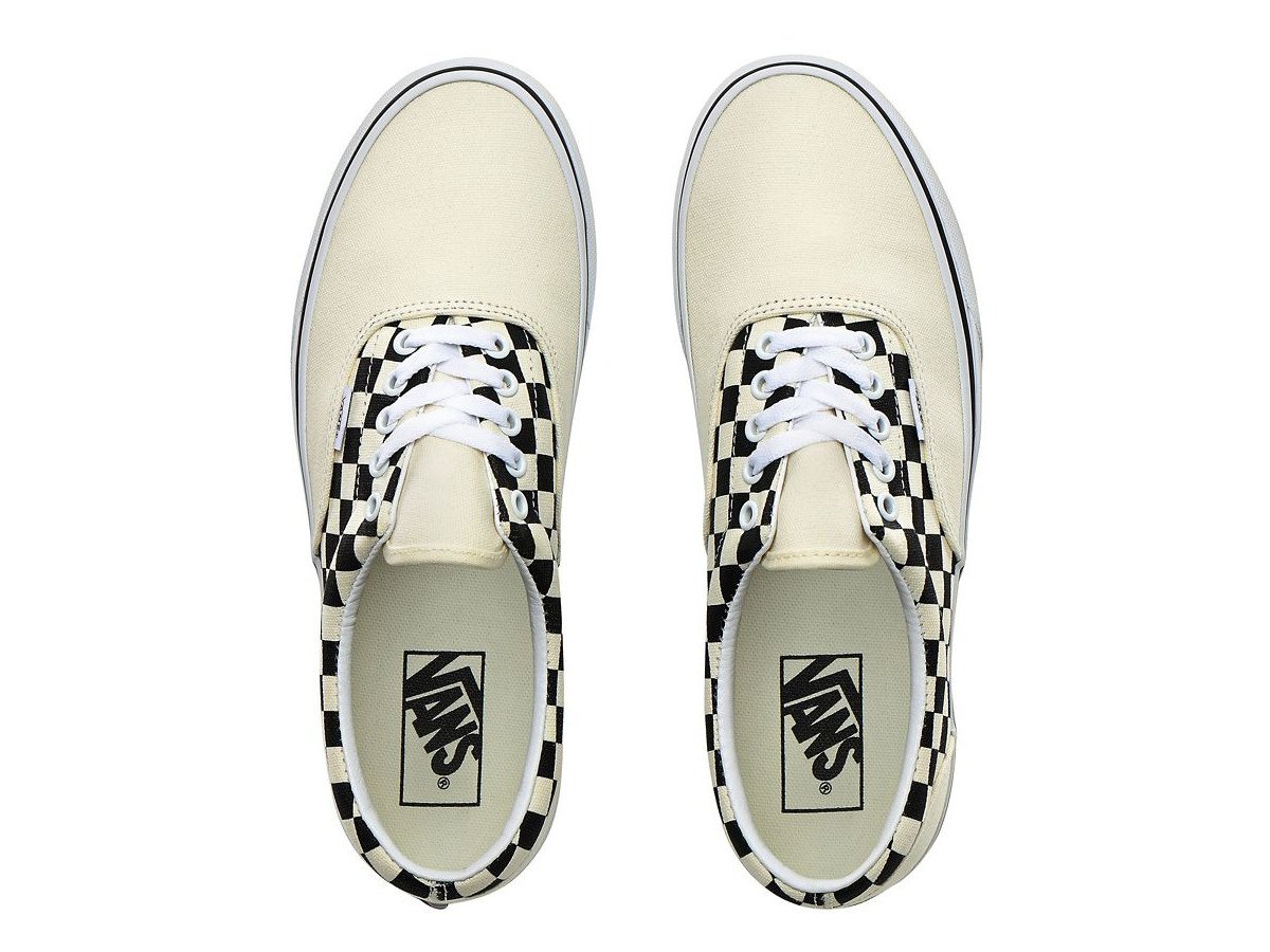 vans era shoes white