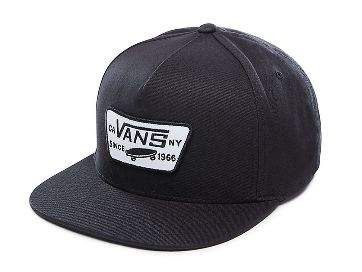 Vans "Full Patch Snapback" Cap - Black | kunstform & Mailorder - worldwide shipping