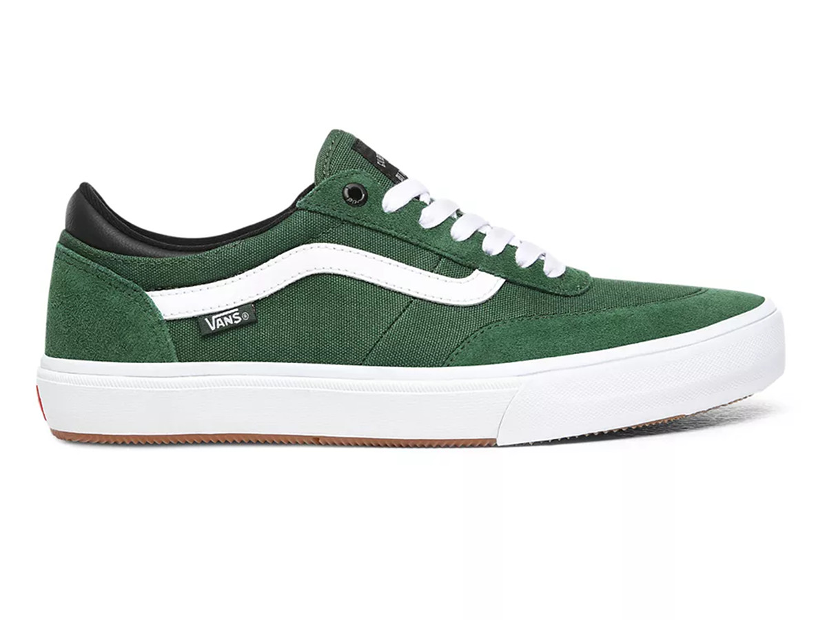 green and white vans