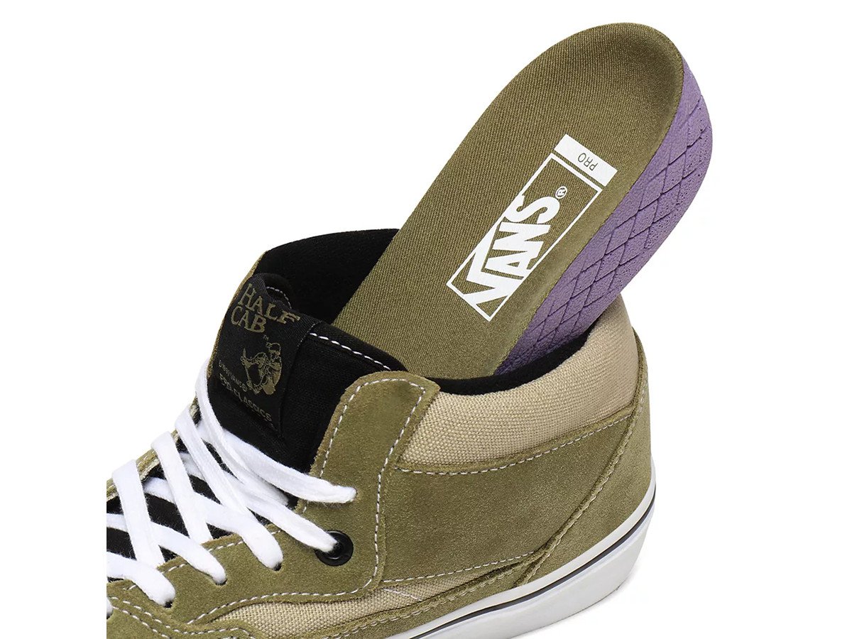 vans half cab khaki