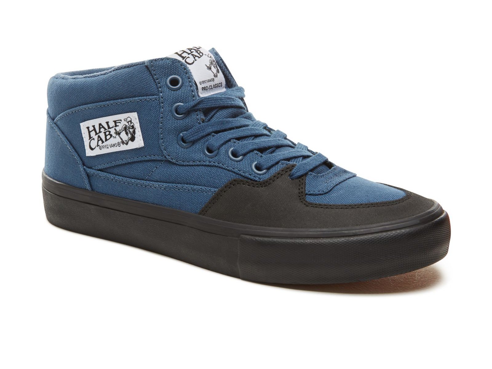 vans half cab denim