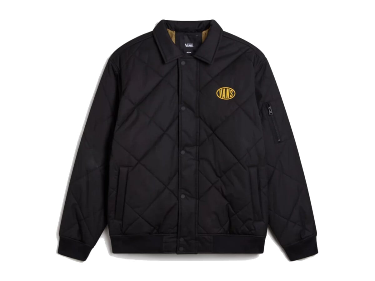 Vans Hathaway Bomber Jacke Black schwarz L