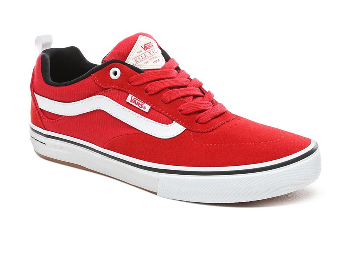 van shoes red