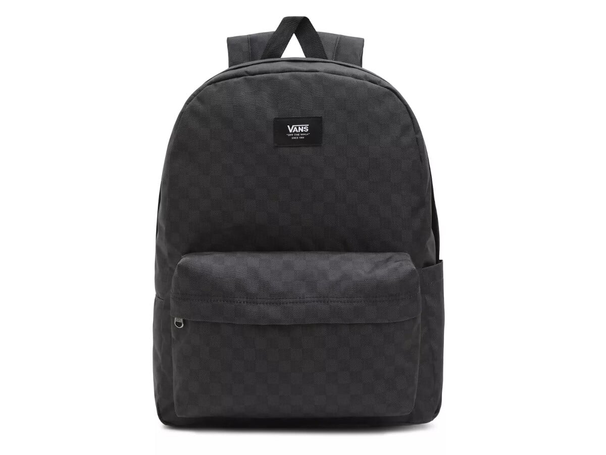 donderdag gezond verstand Merchandiser Vans "Old Skool Check" Backpack - Black-Charcoal | kunstform BMX Shop &  Mailorder - worldwide shipping