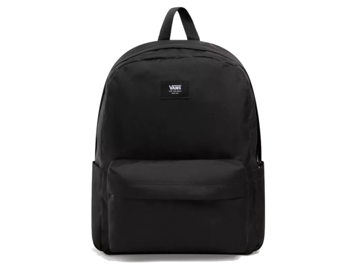 Vans old skool plus ii black backpack sales