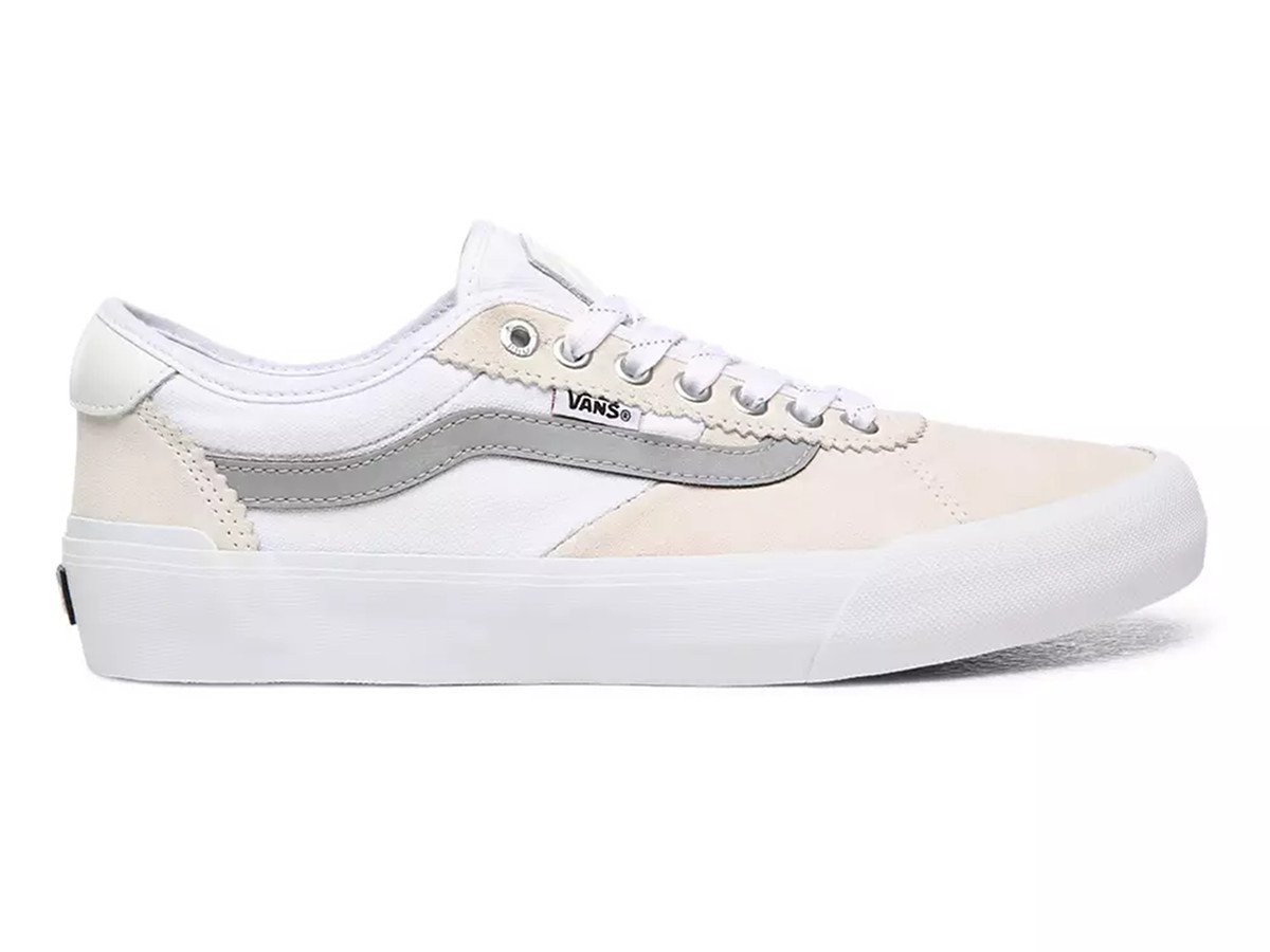 white reflective vans