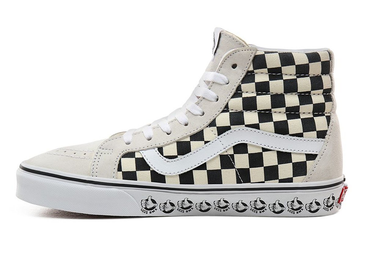 vans sk8 hi reissue white
