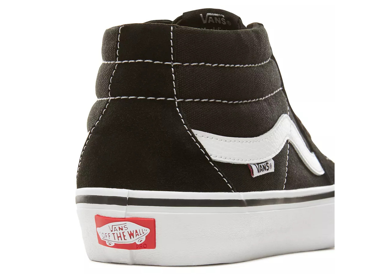 vans sk8 mid all black