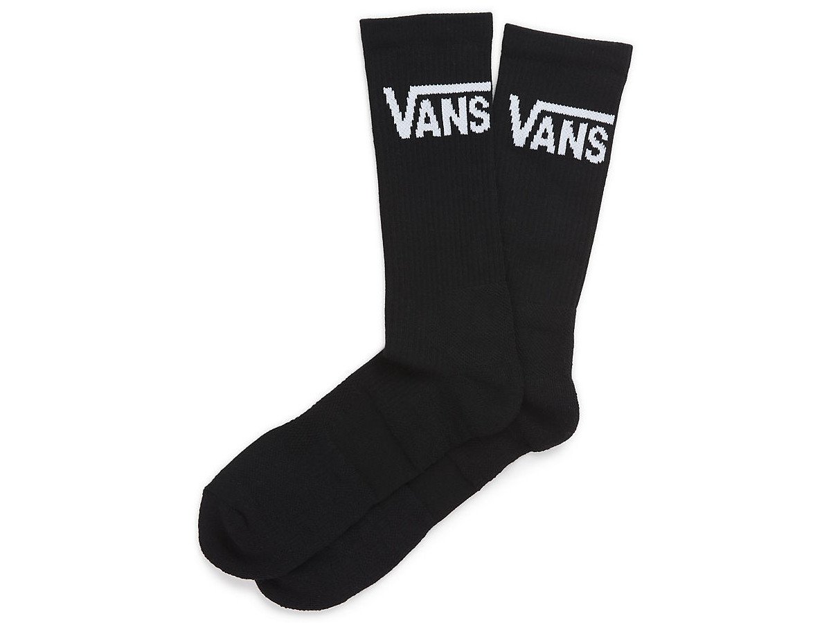 vans black socks
