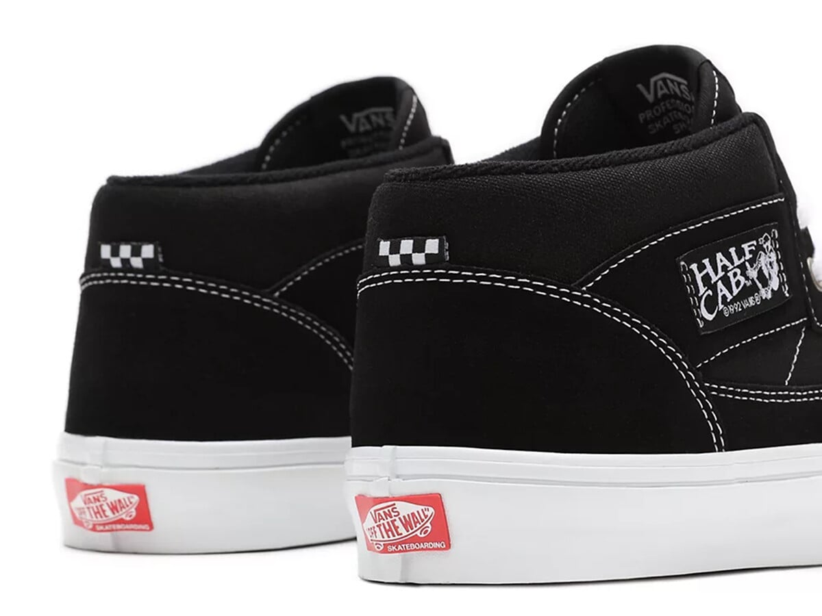 vans half cab on foot