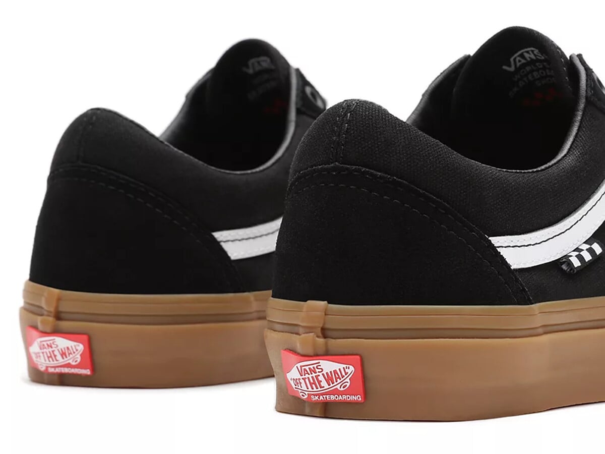 Vans Skate Old Skool Shoes Black Gum kunstform BMX Shop Mailorder worldwide shipping