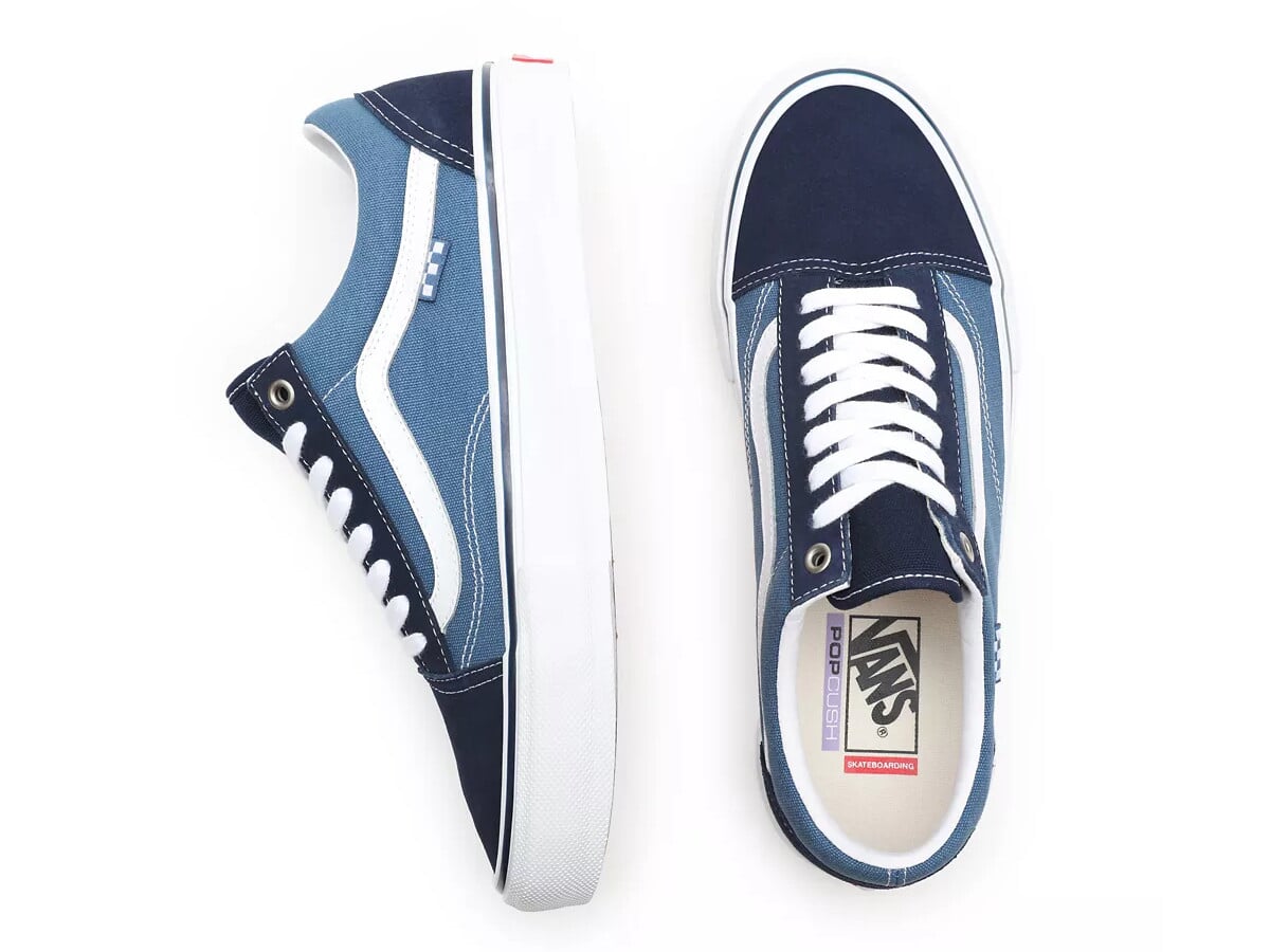 vans old skool navy skate shoes