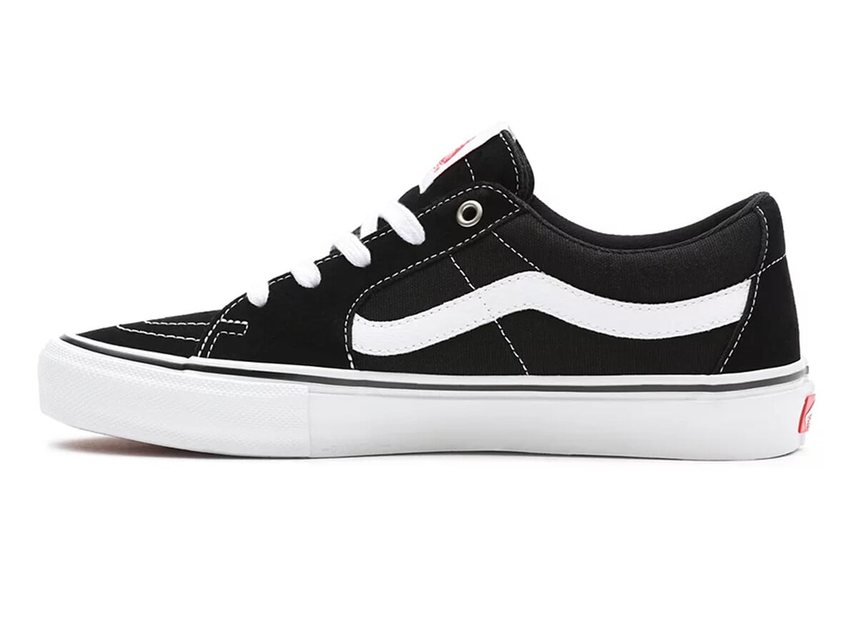 vans sk8 low black and white