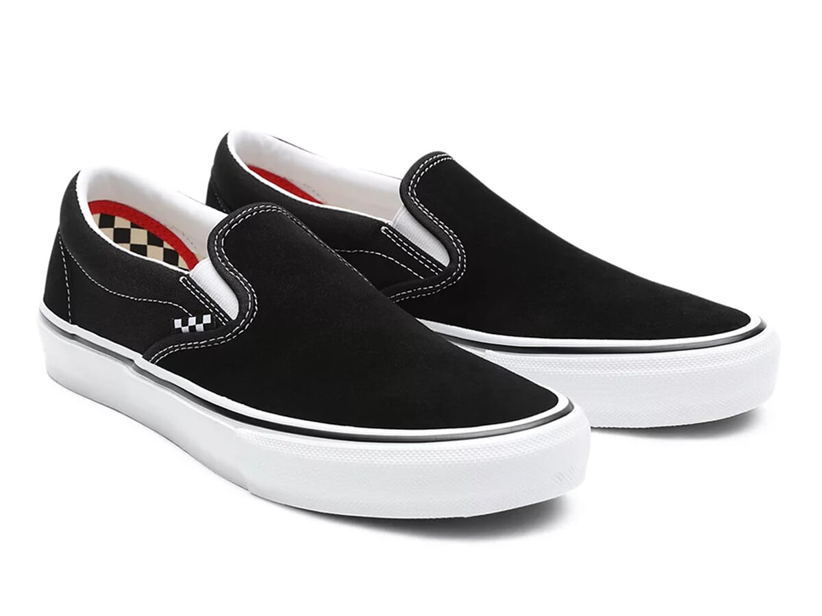 black vans skate shoes