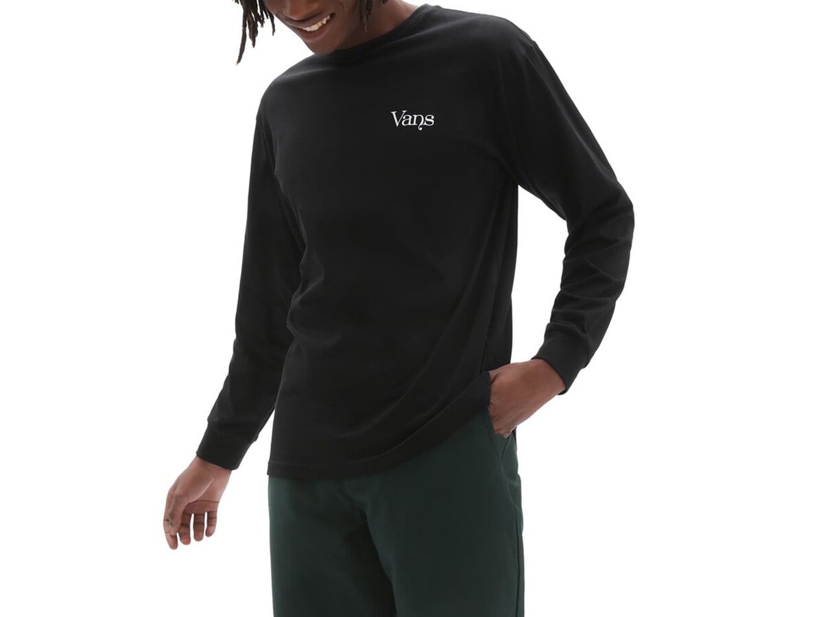 black vans long sleeve