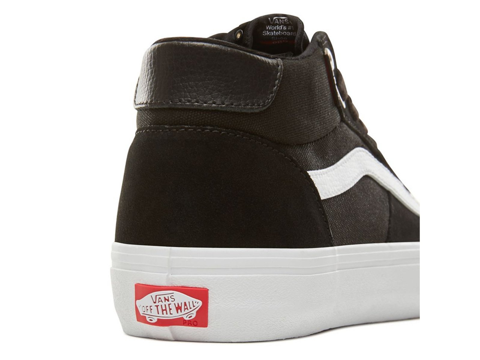 Vans Mid Pro Style 112 Schuhe Schwarz Weiß Vans Mid Pro Style 112 Schuhe Schwarz Weiß