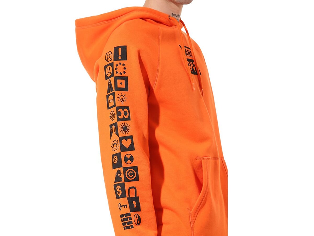 orange vans jumper
