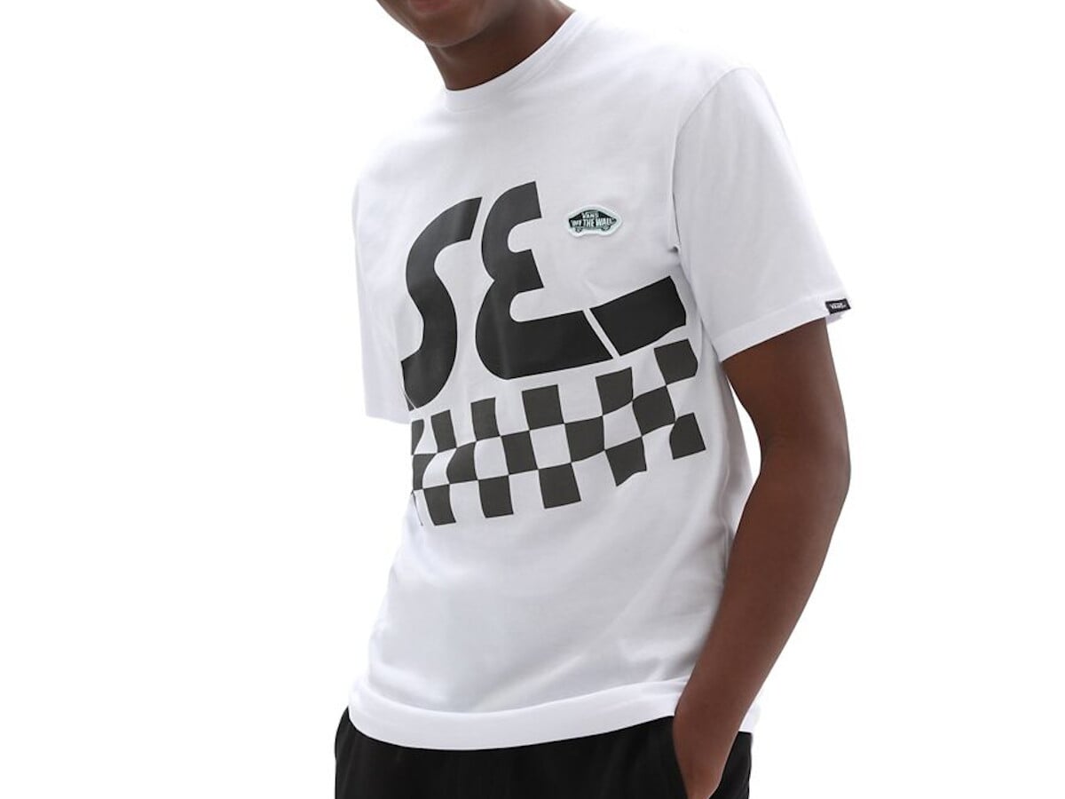 Vans X SE Bikes T Shirt Se Bikes White kunstform BMX Shop