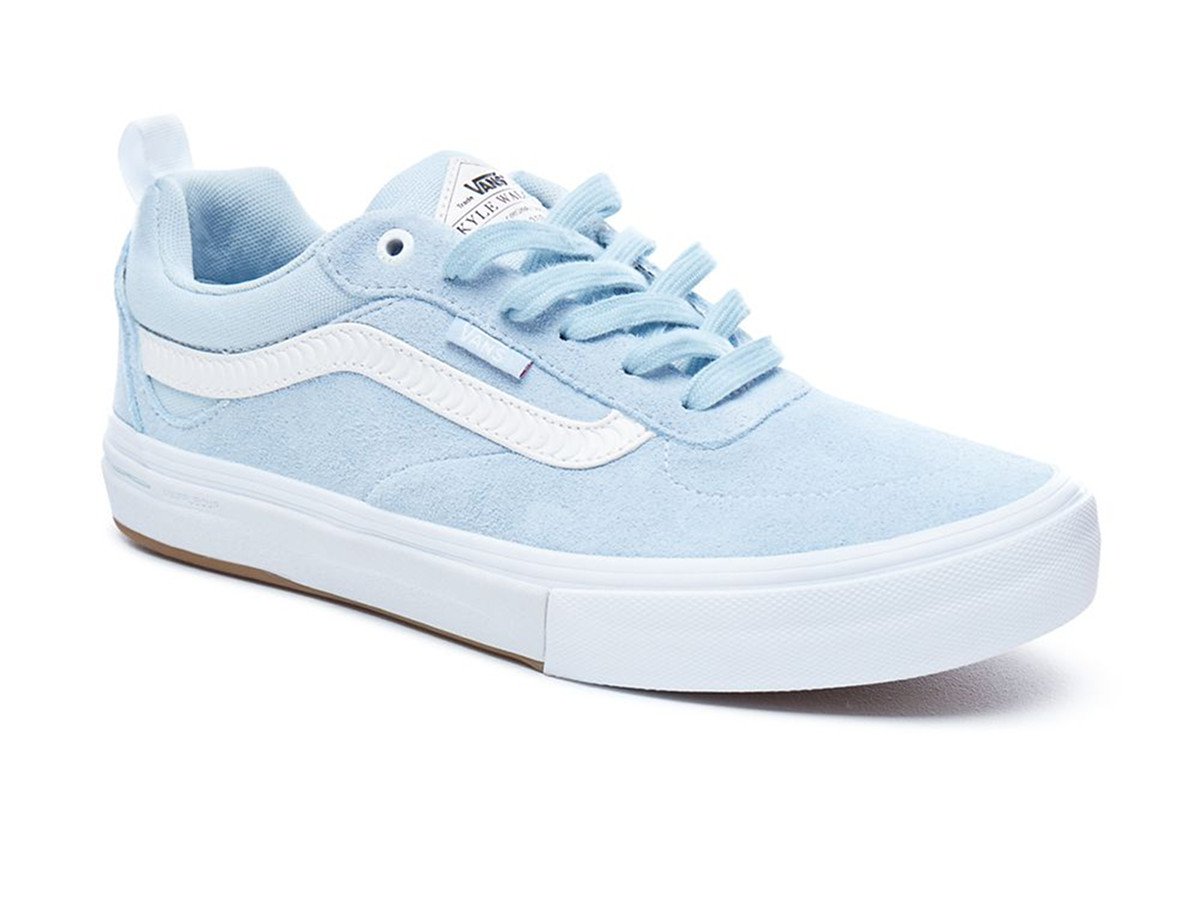 all baby blue vans
