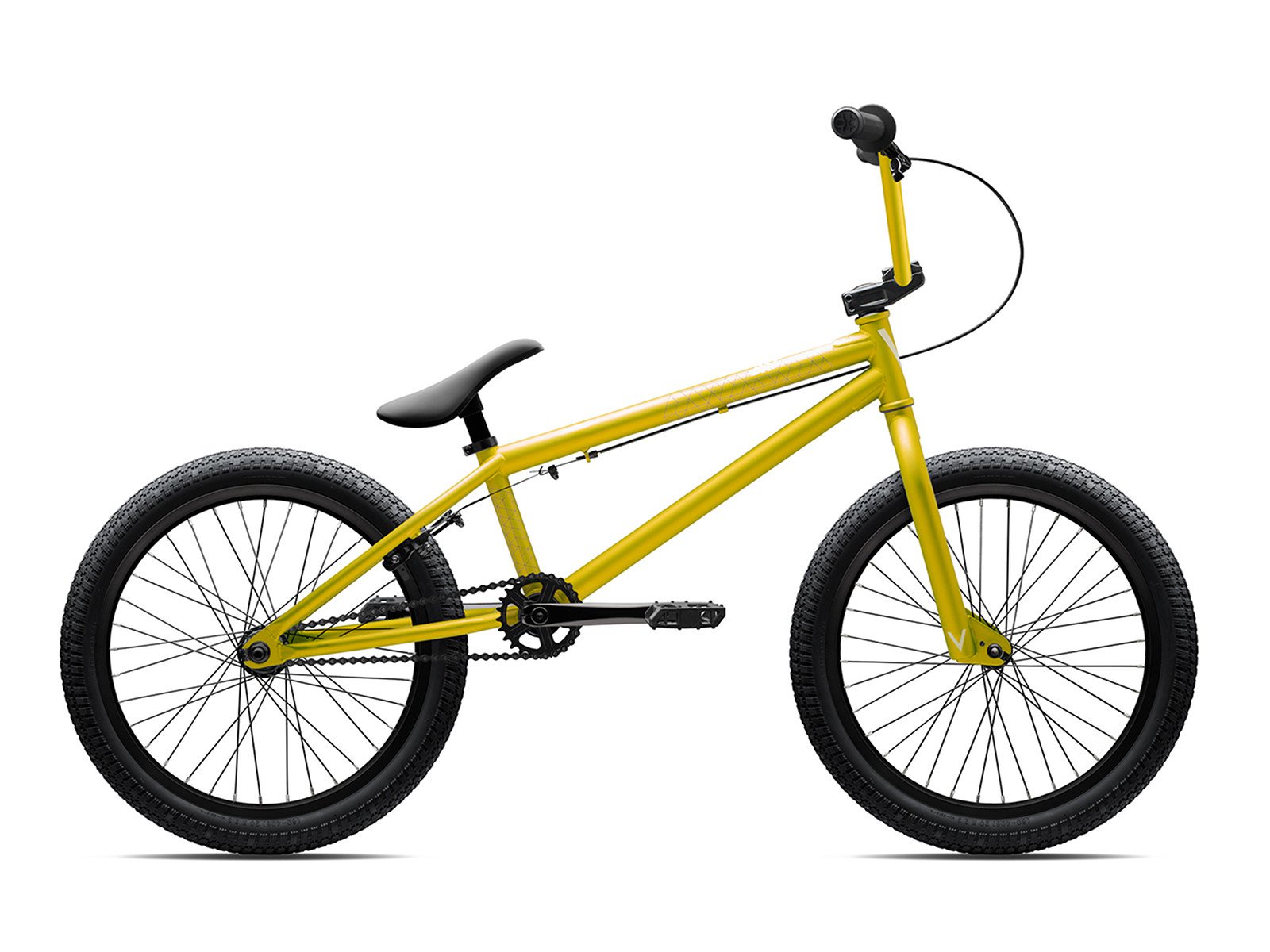 Verde BMX "A/V" 2017 BMX Bike Matte Yellow kunstform BMX Shop