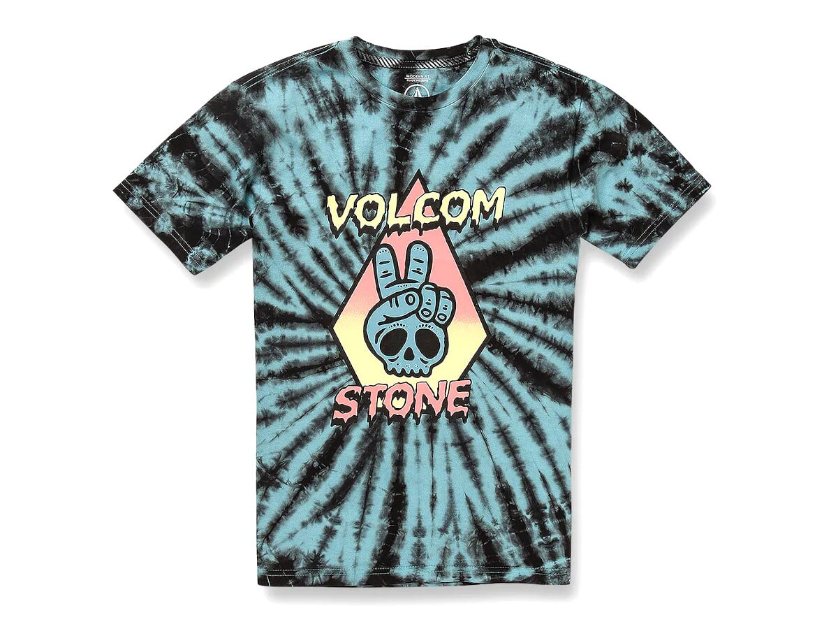 Volcom Dye" T-Shirt - Aqua (Kids) | kunstform BMX Shop & Mailorder - shipping