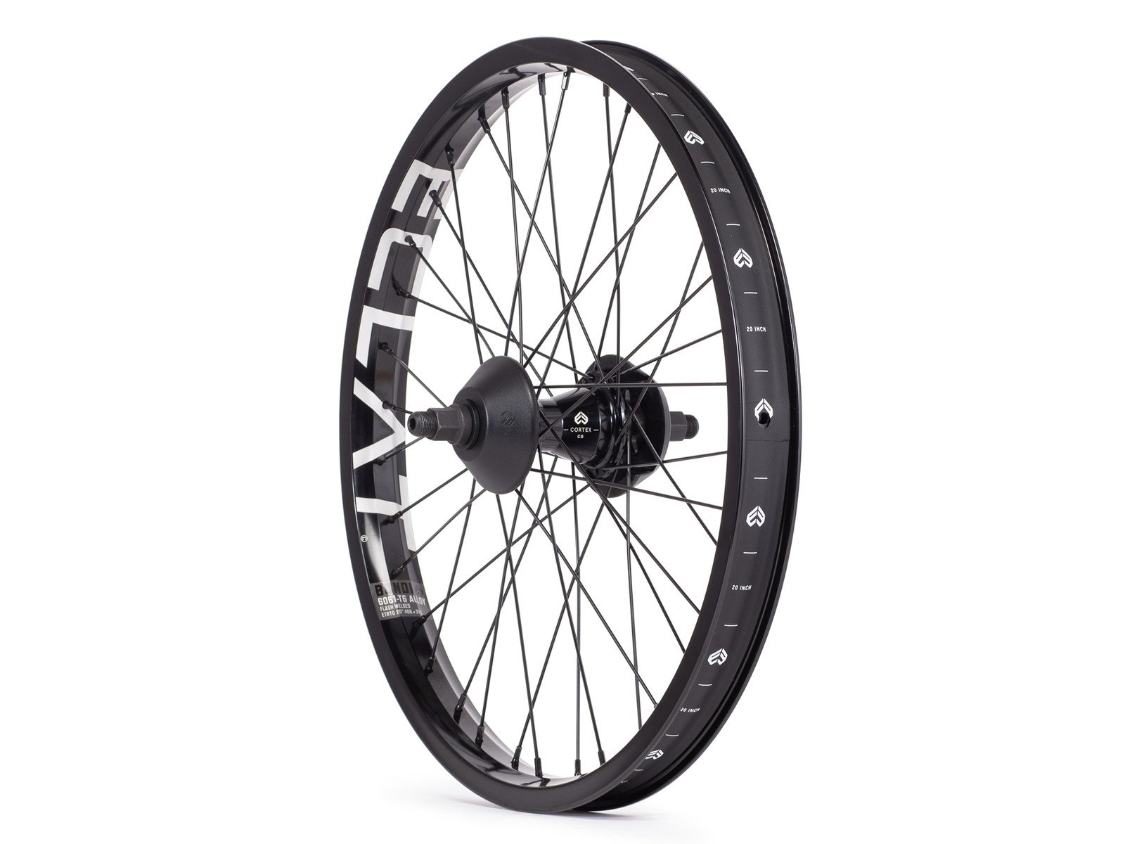 rear bmx wheel with sprocket