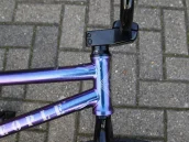 wethepeople "Message" 2019 BMX Frame - Galactic Purple