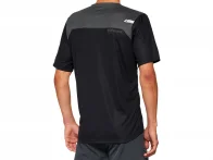 100 Percent "Airmatic" Jersey T-Shirt - Black/Charcoal