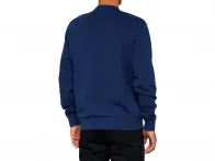 100 Percent "Icon Crewneck" Pullover - Navy