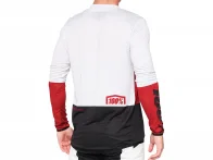 100 Percent "R-Core (SP21)" Jersey Longsleeve - Cherry/Black/White