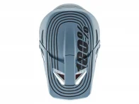 100 Percent "Status BMX/Downhill" Fullface Helmet - Caltec/Grey/Red