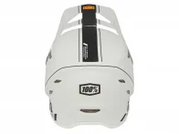 100 Percent "Status BMX/Downhill" Fullface Helm - Carby Silver/Orange
