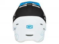100 Percent "Status BMX/Downhill" Fullface Helm - Garda Blue/White/Black