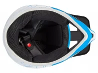 100 Percent "Status BMX/Downhill" Fullface Helm - Garda Blue/White/Black