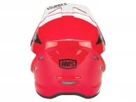 100 Percent "Status BMX/Downhill" Fullface Helm - Hellfire Red/White