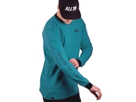 ALL IN "Pushing The Limits" Longsleeve - Teal/Black