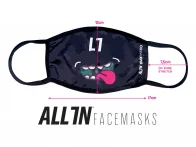 ALL IN "Smiley" Gesichtsmaske