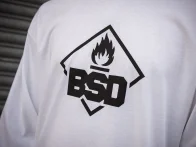 BSD "Roastin" Longsleeve - White