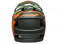 Bell "Sanction 2 DLX MIPS" Fullface Helm - Ravine Matte Dark Green/Orange