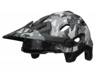 Bell "Super DH" Spherical Fullface Helmet - Matte Gloss Black Camo