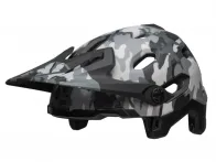Bell "Super DH" Spherical Fullface Helm - Matte Gloss Black Camo