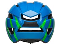 Bell "Sidetrack II Youth" MTB Helm - Strike Gloss Blue/Green