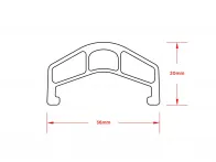Cinema Wheel Co. "888" BMX Rim