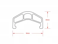 Cinema Wheel Co. "888" BMX Rim
