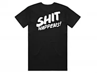Cult "Happens" T-Shirt - Black