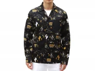 Dickies "Bettles AOP" Hemd - Black