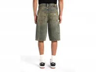 Dickies "Madison Denim Short" Short Pants - Yellow Fade Indigo