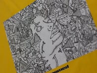 Doomed Brand "Metaverse Tee" T-Shirt - Yellow
