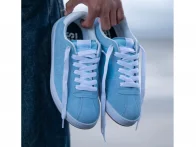 Etnies "Scam" Shoes - Light Blue