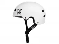 FUSE "Alpha" BMX Helm - Matt White Mobmark